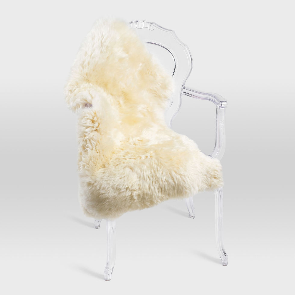 Thumbnail: Sheepskin Rug Champagne