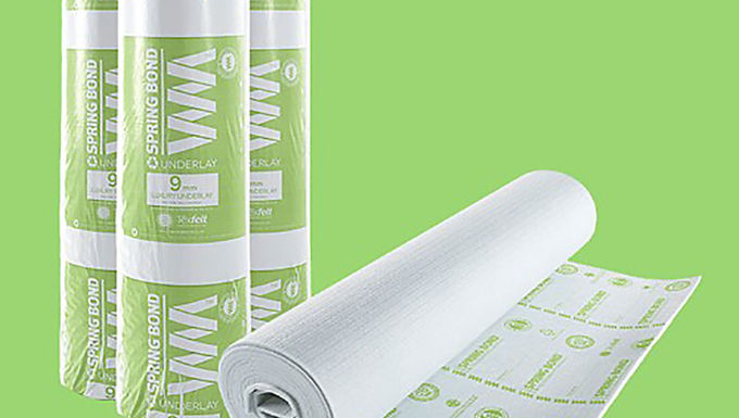 Eco Underlay 9mm - 15m2 Roll - Springbond