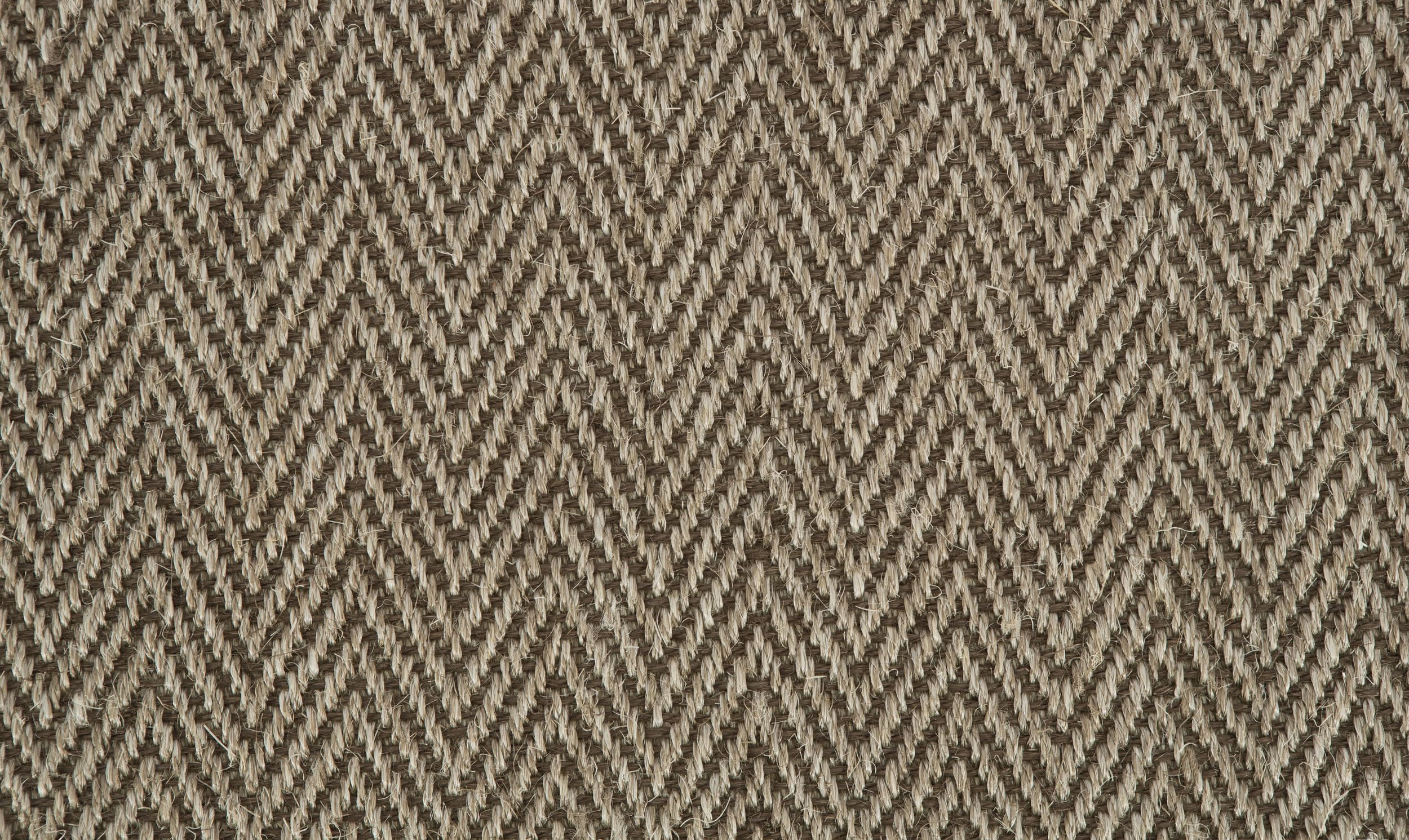 Grand Herringbone Light Ash Sisal Carpet