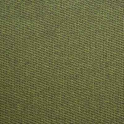 Close-up of pistachio green binding tape with a woven texture.