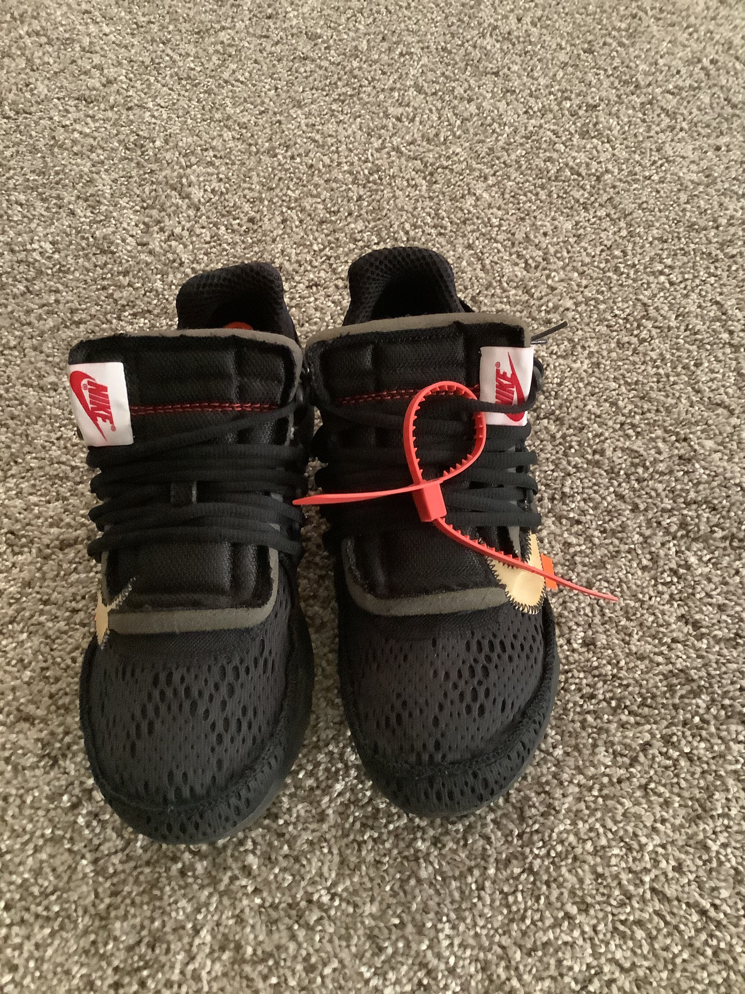 Off White x Nike Air Presto black/black