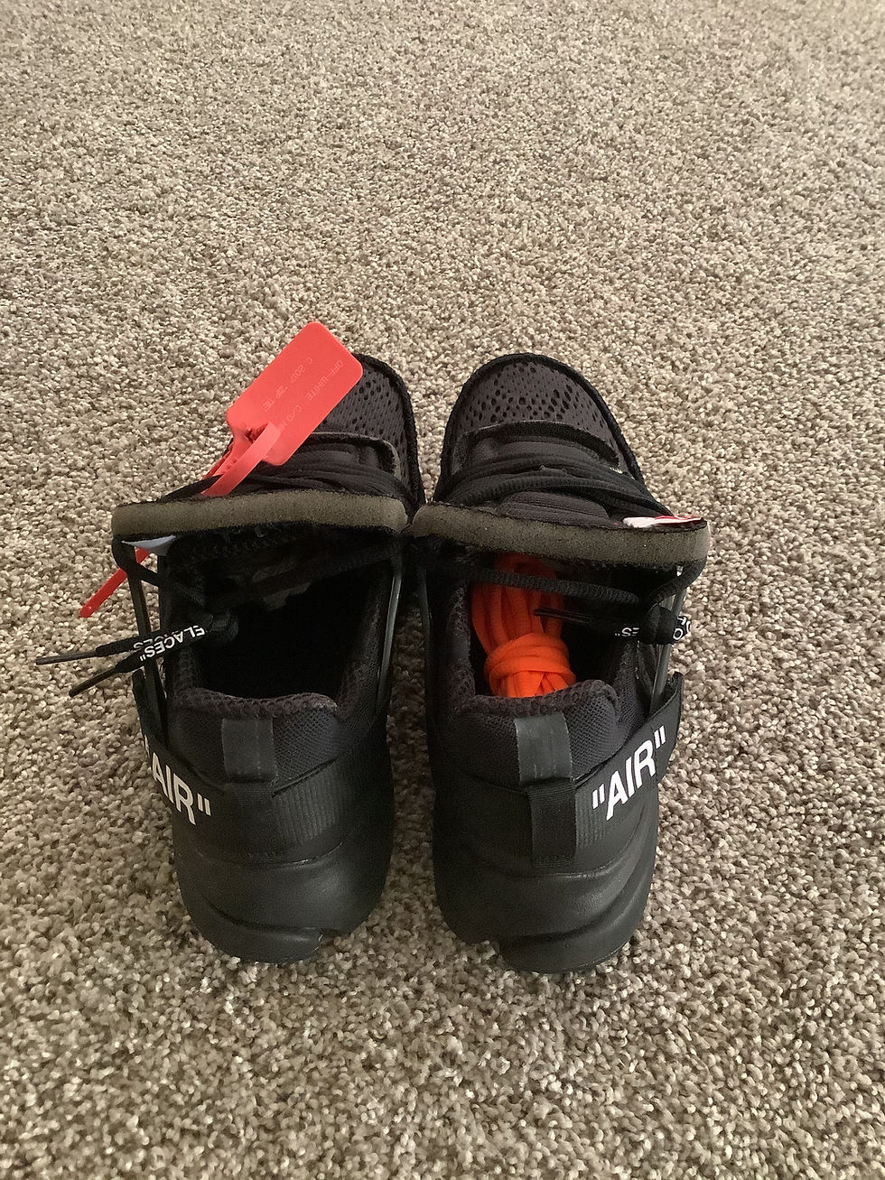 Thumbnail: Off White x Nike Air Presto black/black
