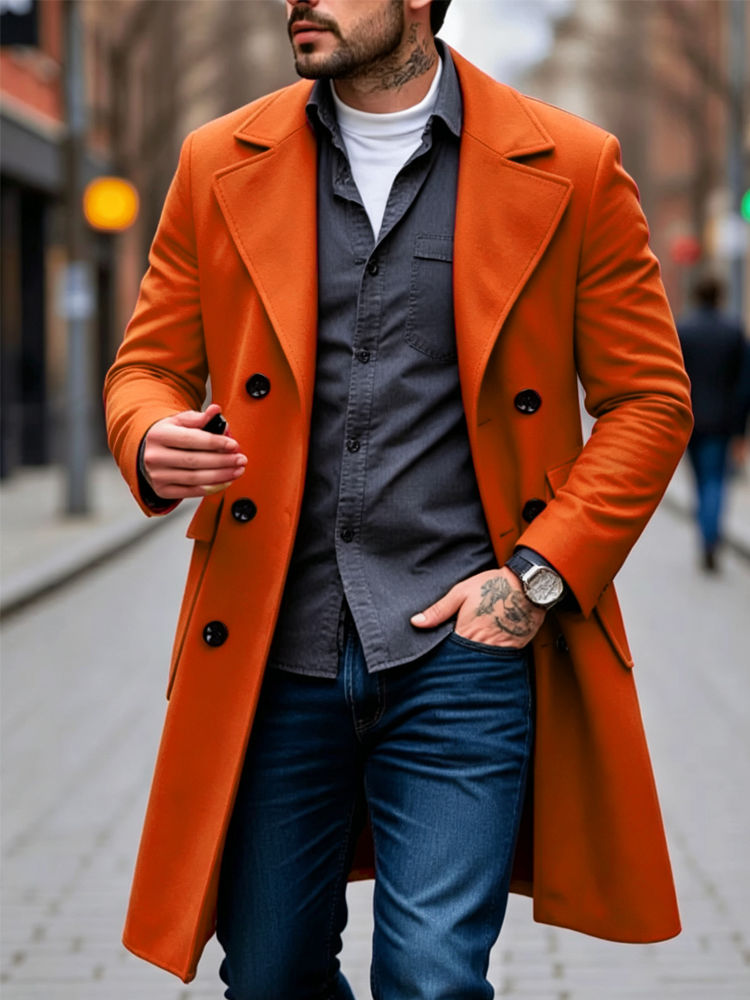 The Kensington Men's Wool-Blend Overcoat - view 2