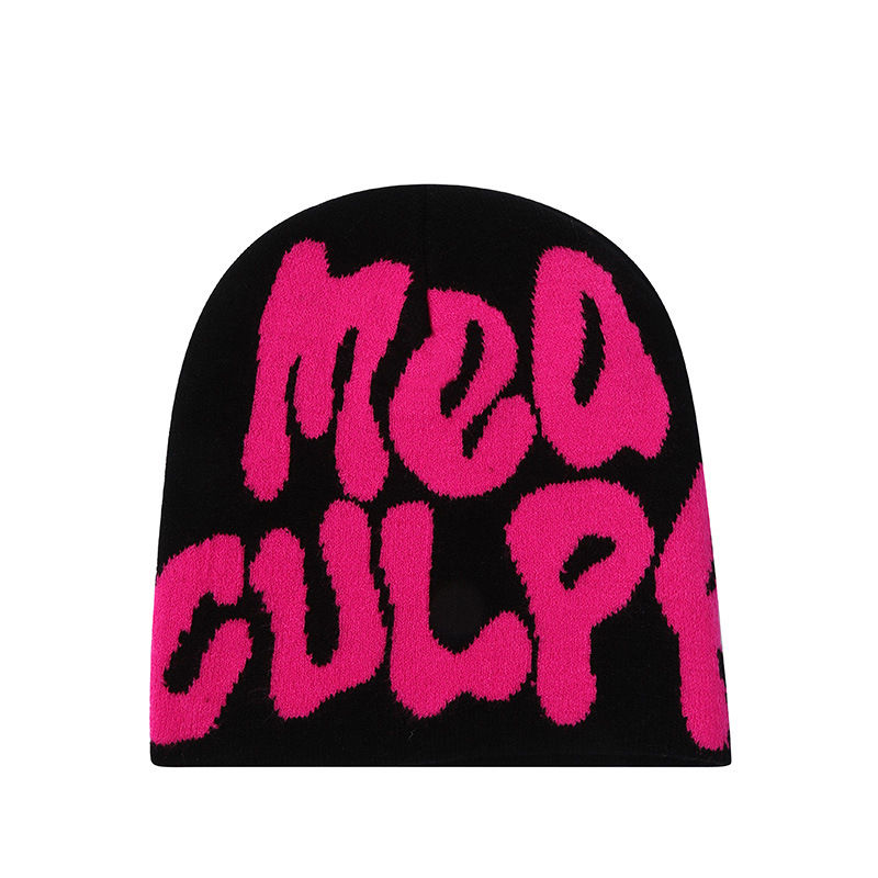 Thumbnail: Y2K Graffiti Knit Beanie