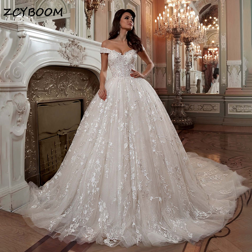 The Arabella Embellished Princess Gown - view 1