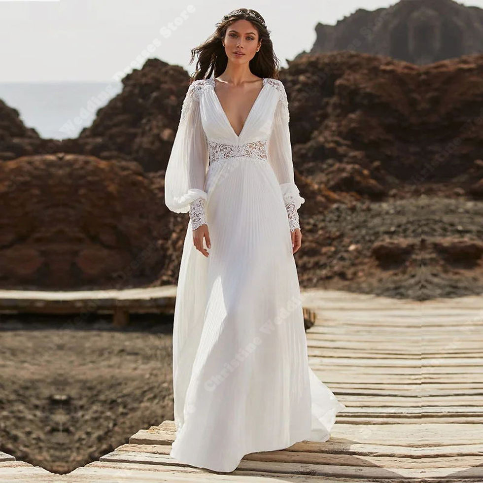 The Juliette Bohemian Bridal Gown - view 1