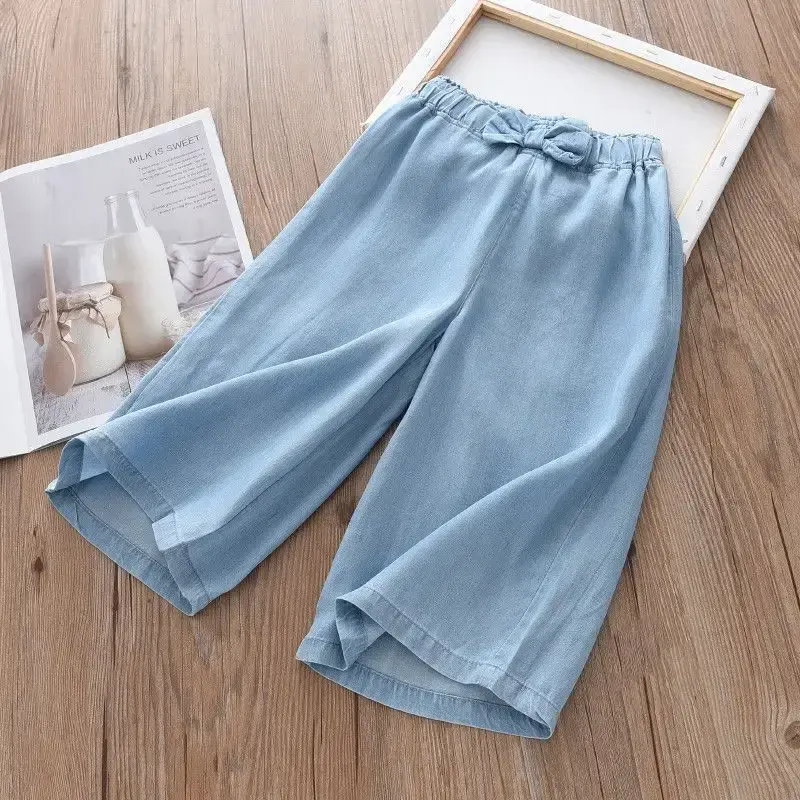 Thumbnail: Breezy Days Wide-Leg Girls Pants 