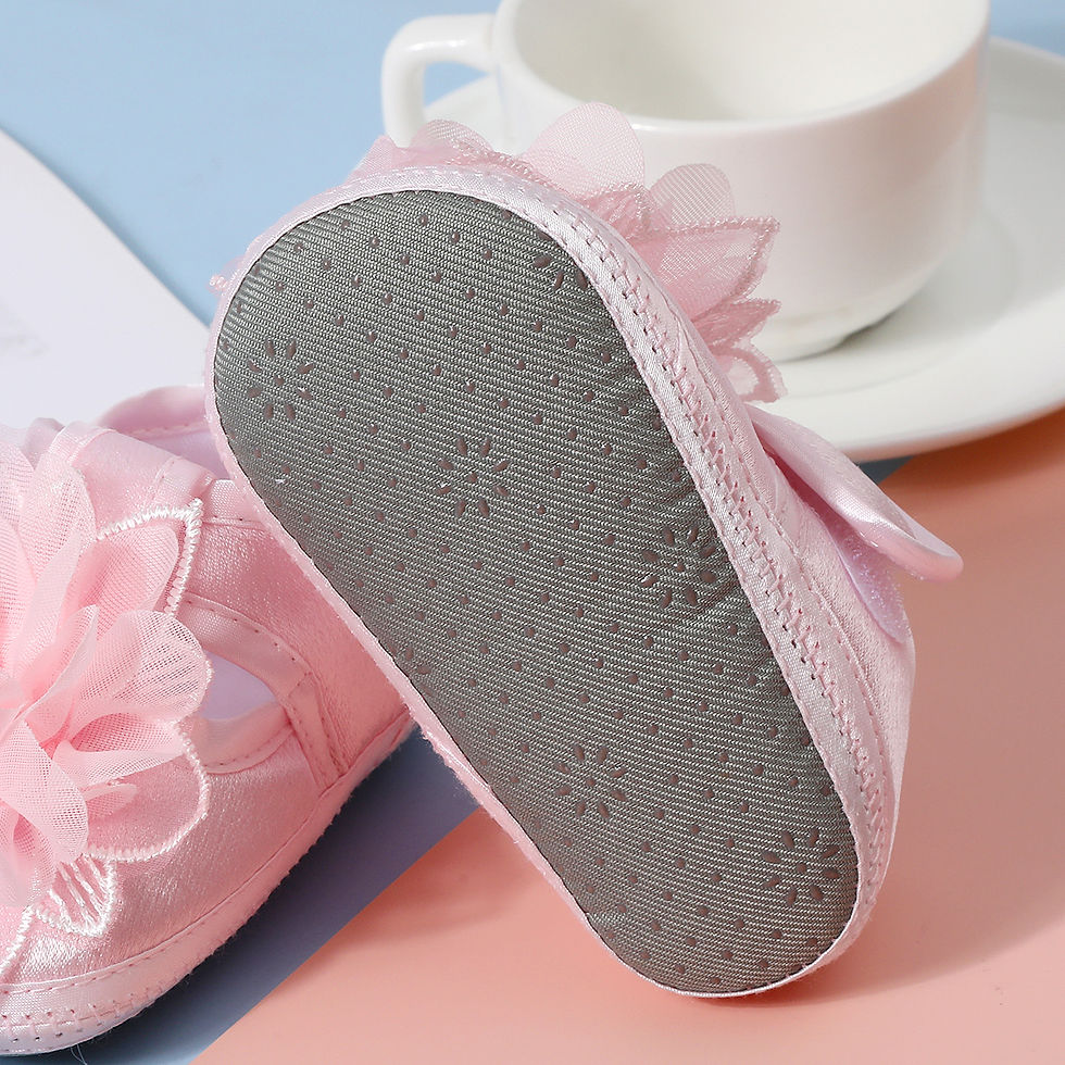 Thumbnail: Sweet Blossom Baby Shoes