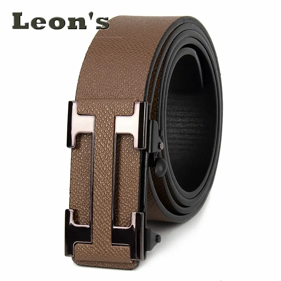 Classic H-Buckle Dress Belt - view 2