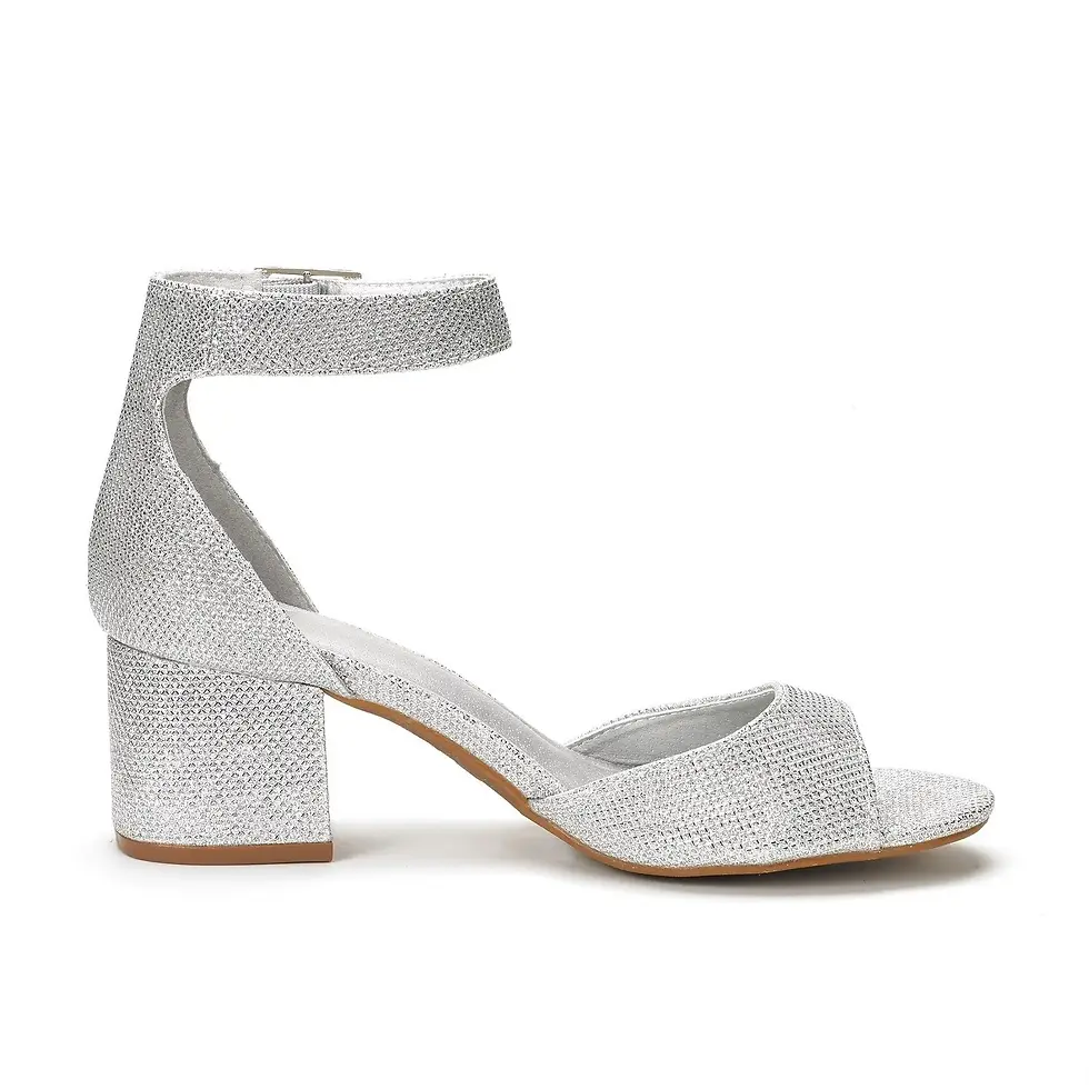 Thumbnail: Golden Evening Ankle-Strap Sandals - view 4