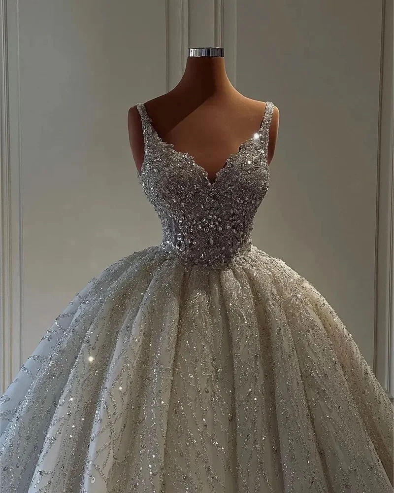 The Celeste Crystal Ball Gown - view 1