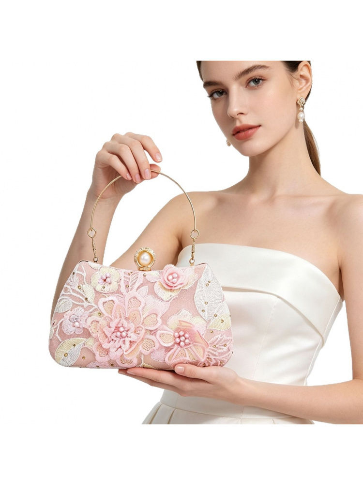 Thumbnail: The Rosalie Floral Evening Bag - view 3