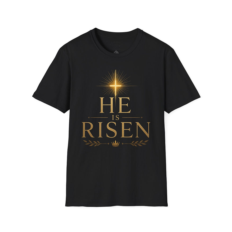 Thumbnail: He Is Risen T-Shirt-Religious