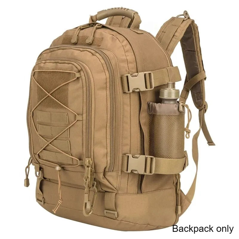 Thumbnail: 65L Large Capacity Outdoor Backpack – MOLLE Waterproof Hiking Rucksack for Cam