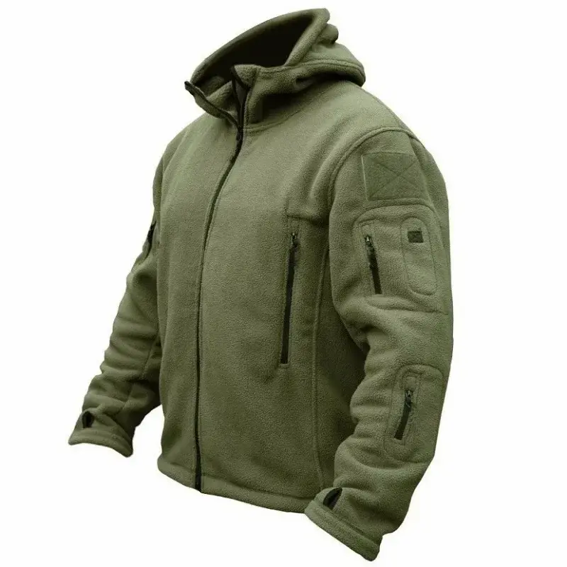 Thumbnail: Tactical Fleece Hooded Jacket