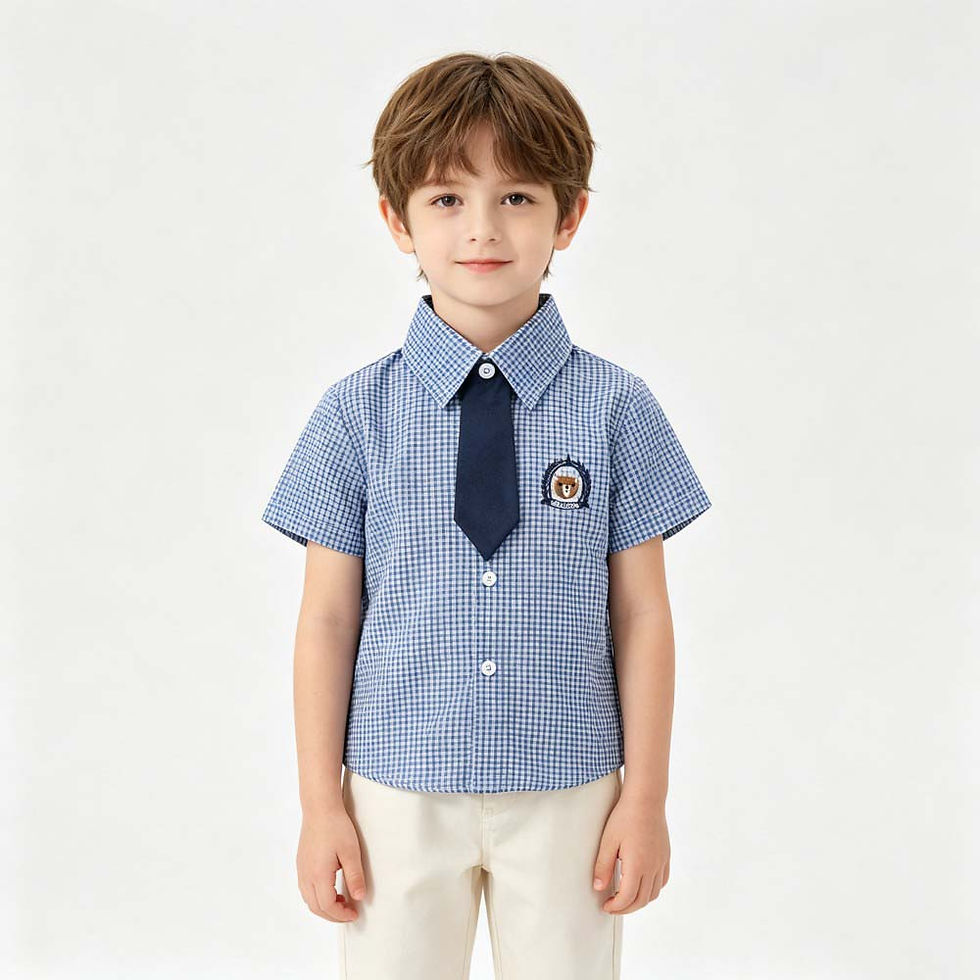 Thumbnail: Classic Kids Shirt & Tie Set