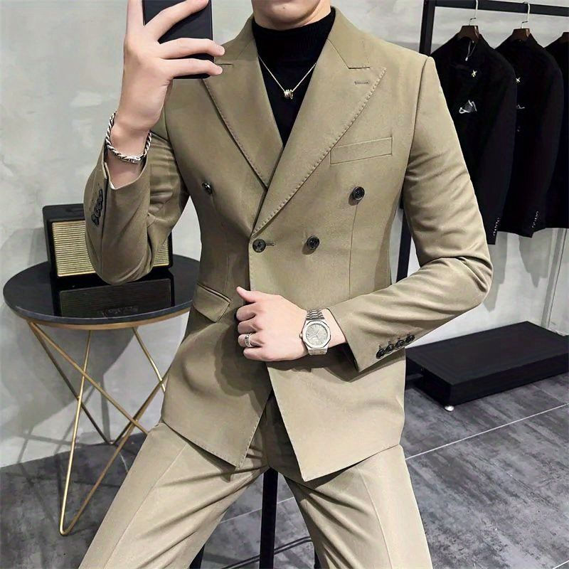Thumbnail: Gentlemen’s Signature Double-Breasted Blazer