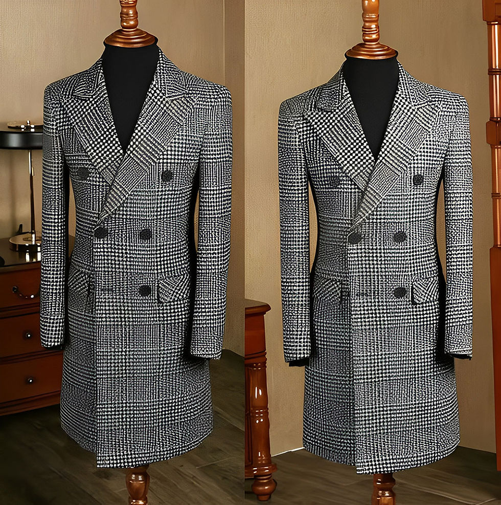 Thumbnail: Gentlemen’s Heritage Double-Breasted Long Coat