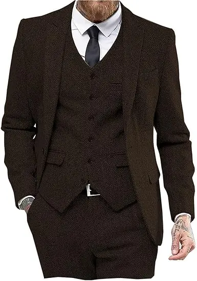 Thumbnail: Heritage Tweed Three-Piece Suit