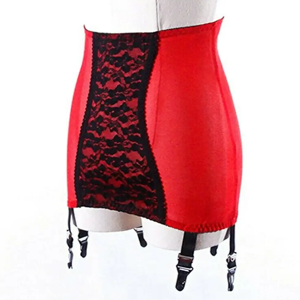 Thumbnail: Ladies High-Waist Garter Belt - view 2