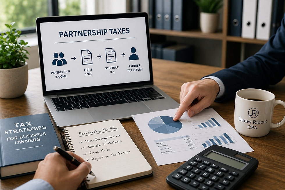 How Are Partnership Taxes Calculated?