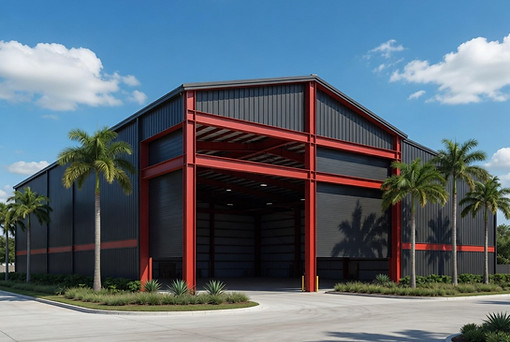Red Iron Buildings Florida