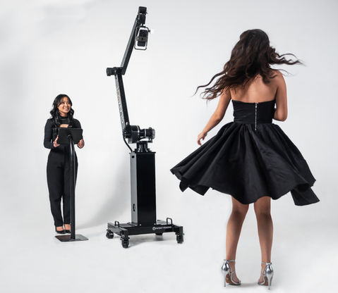GlamBot Miami event photo and video experience