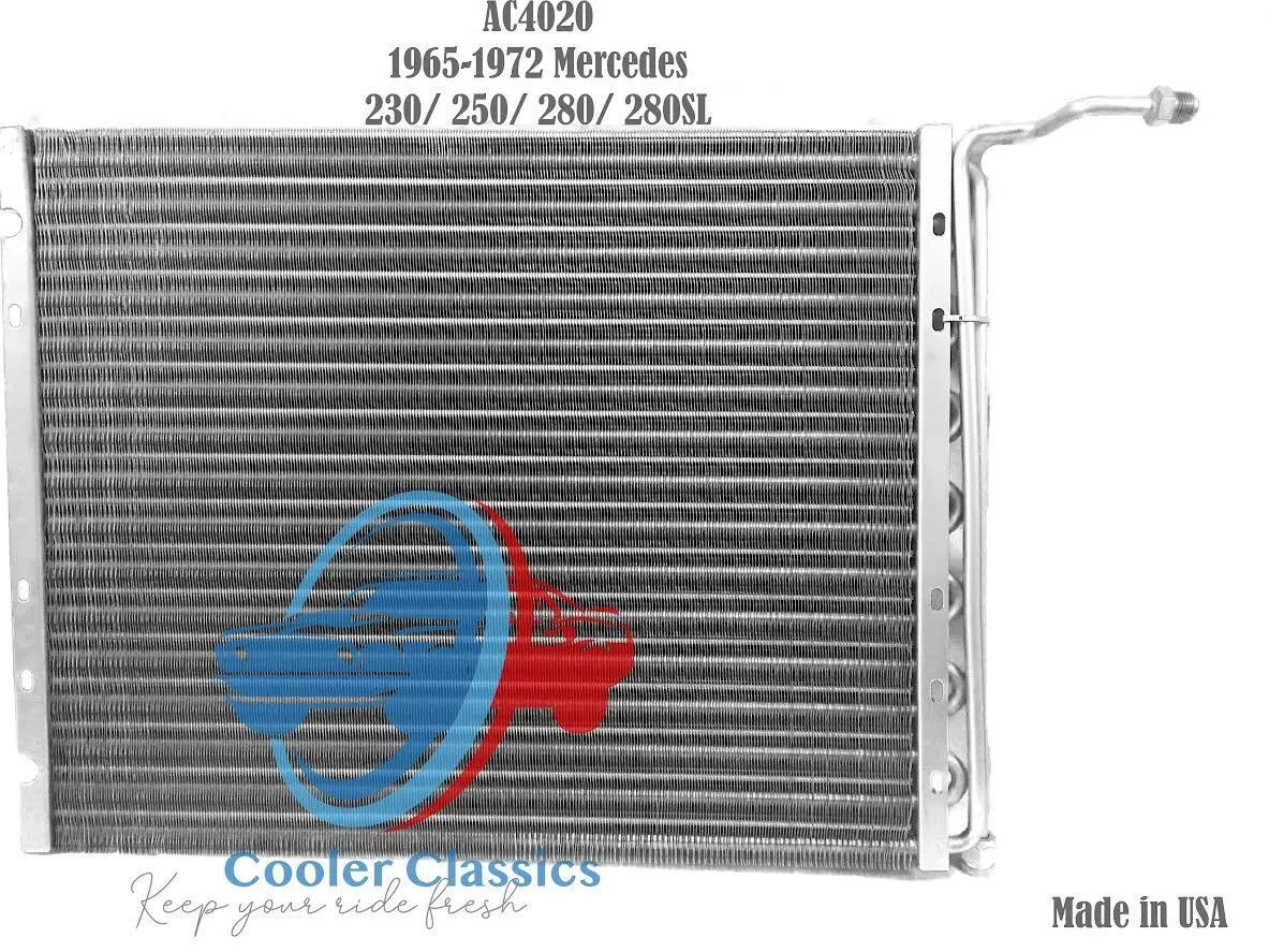 65 66 67 68 69 70 71 72 Mercedes Benz 230 250 280 SL W113 ac condenser AC4020