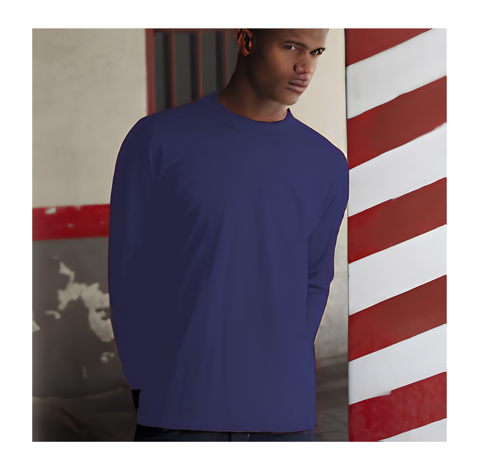 Thumbnail: FOTL Long Sleeve Cotton TShirt