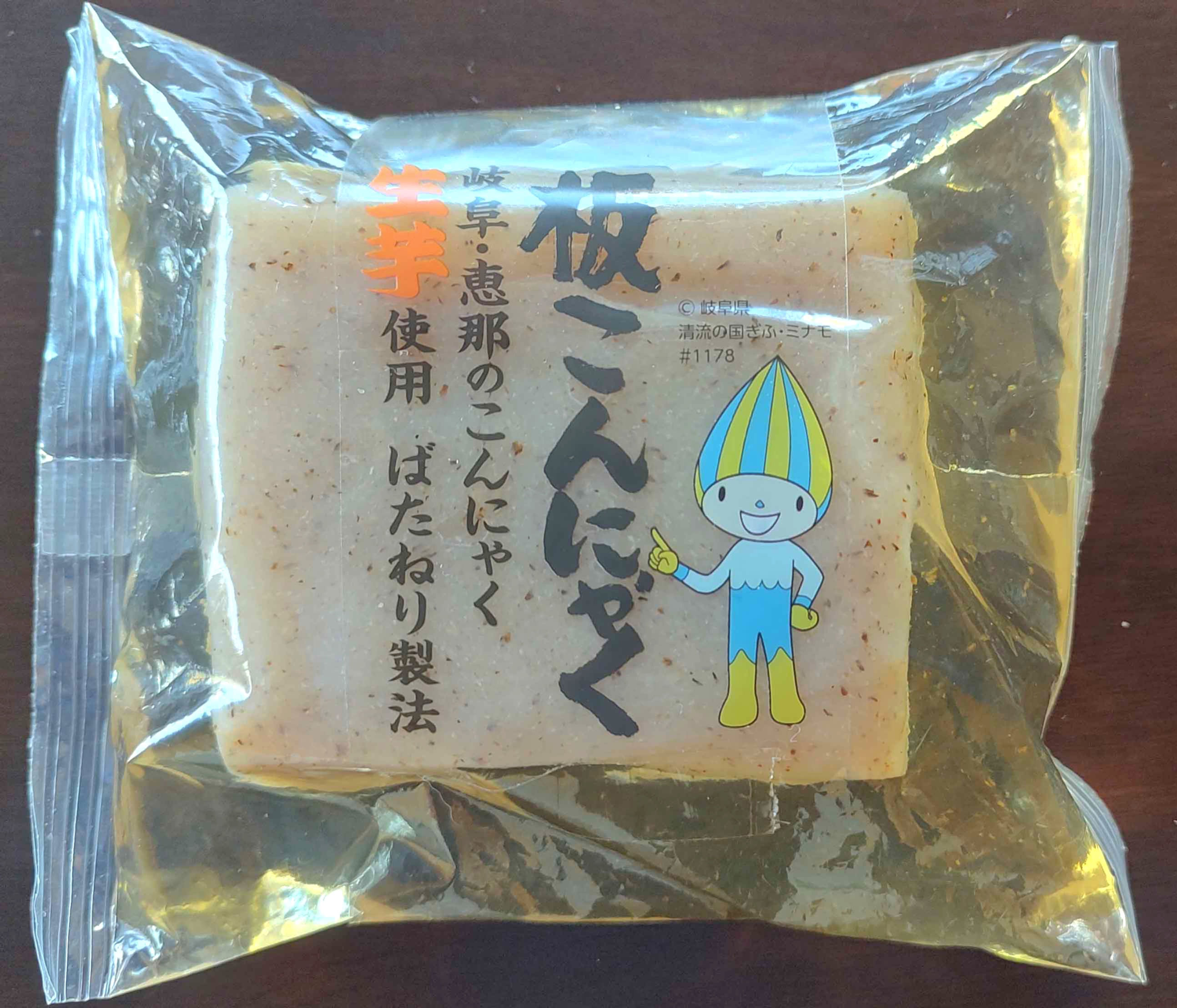 内容量230g
 
缶蒸し製法により時間をかけて丁寧につくりました。
100%こんにゃく 貴重な岐阜県産のこんにゃく芋を使用し、おいしいこんにゃくに仕上げました！