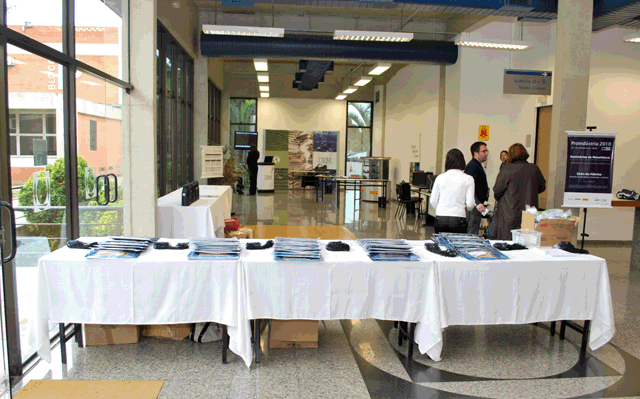 Vista Parcial do Foyer de Exposição