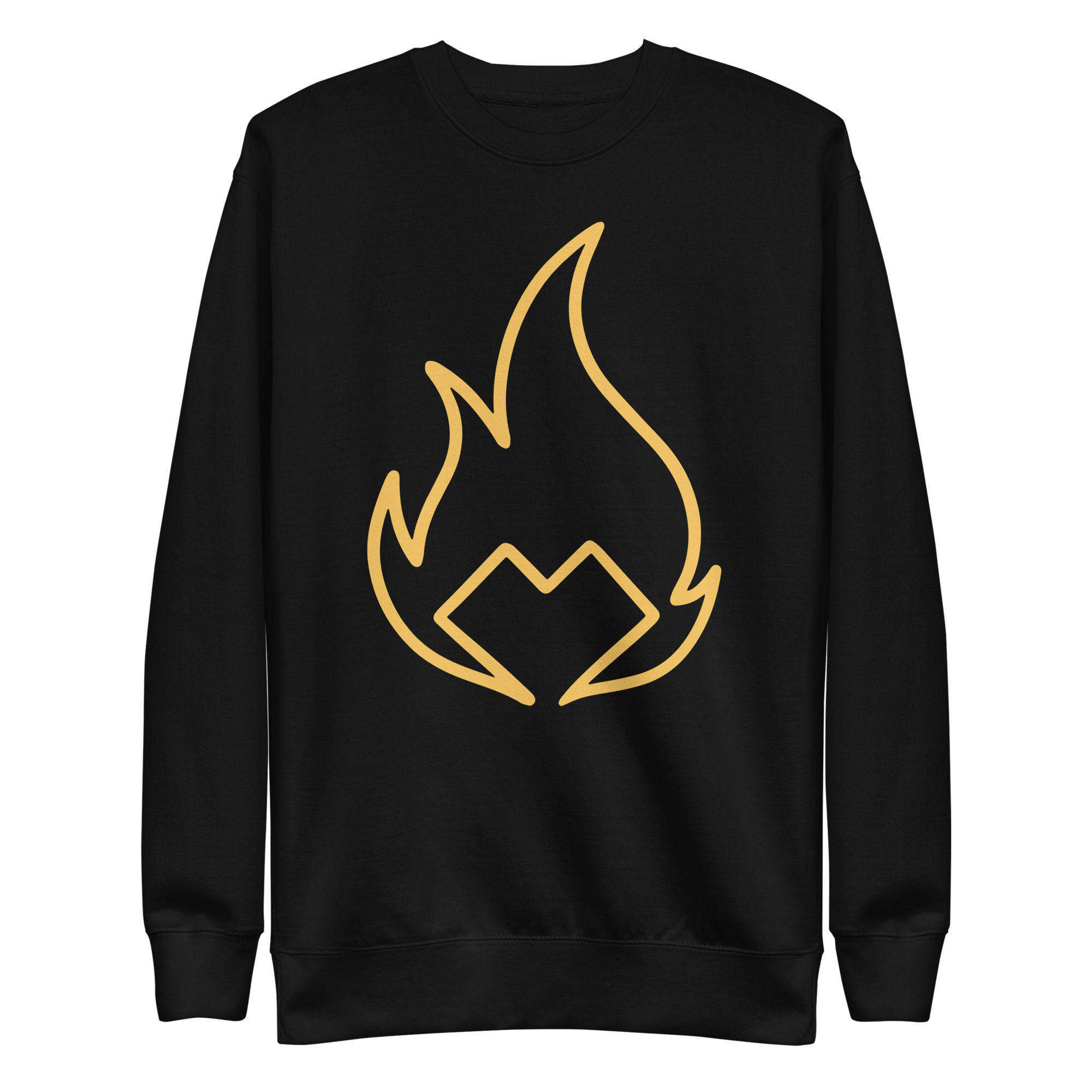 Spicy Love, Unisex Premium Sweatshirt, gold