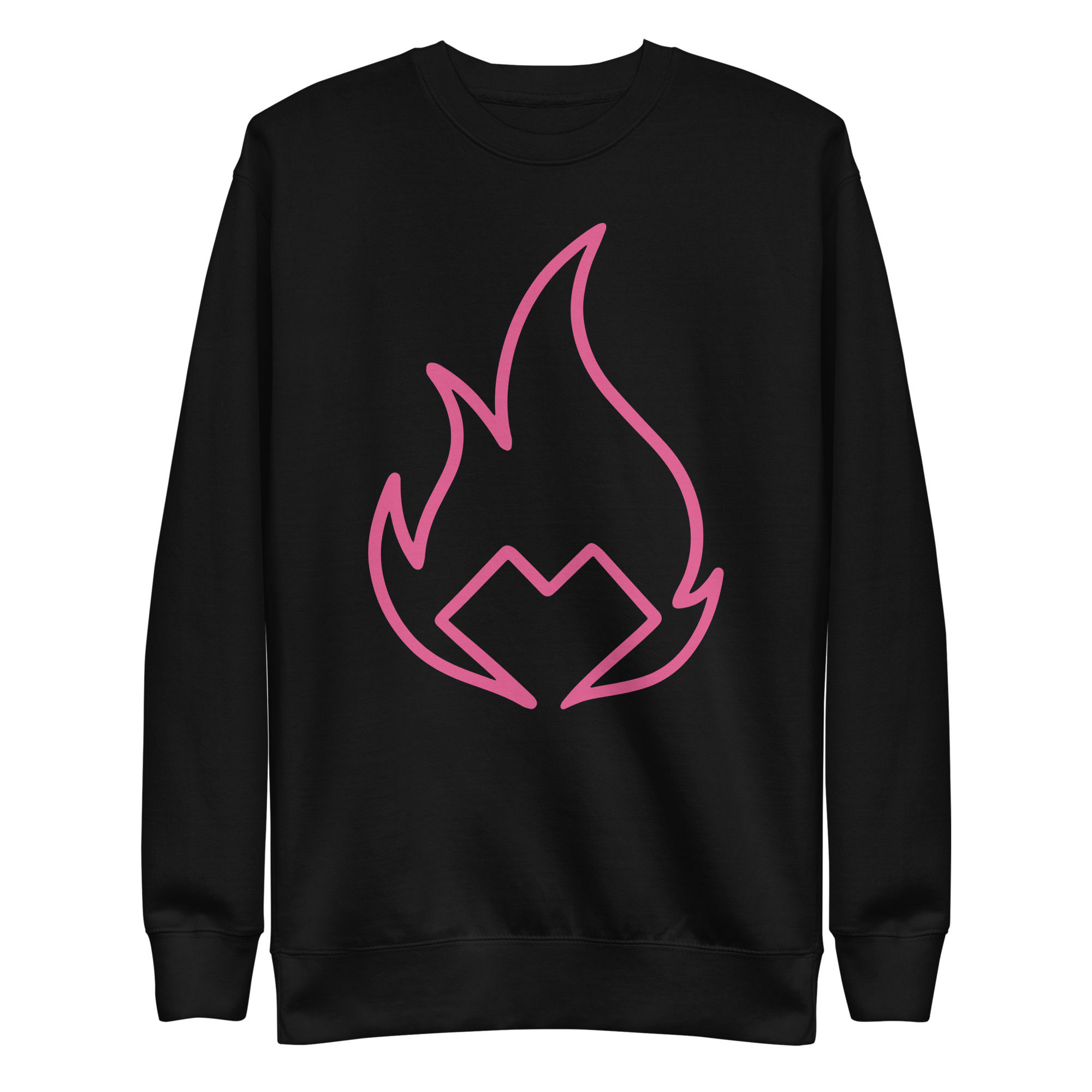 Spicy Love, Unisex Premium Sweatshirt, pink