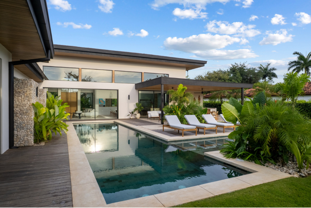 luxury villa hacienda pinilla outside