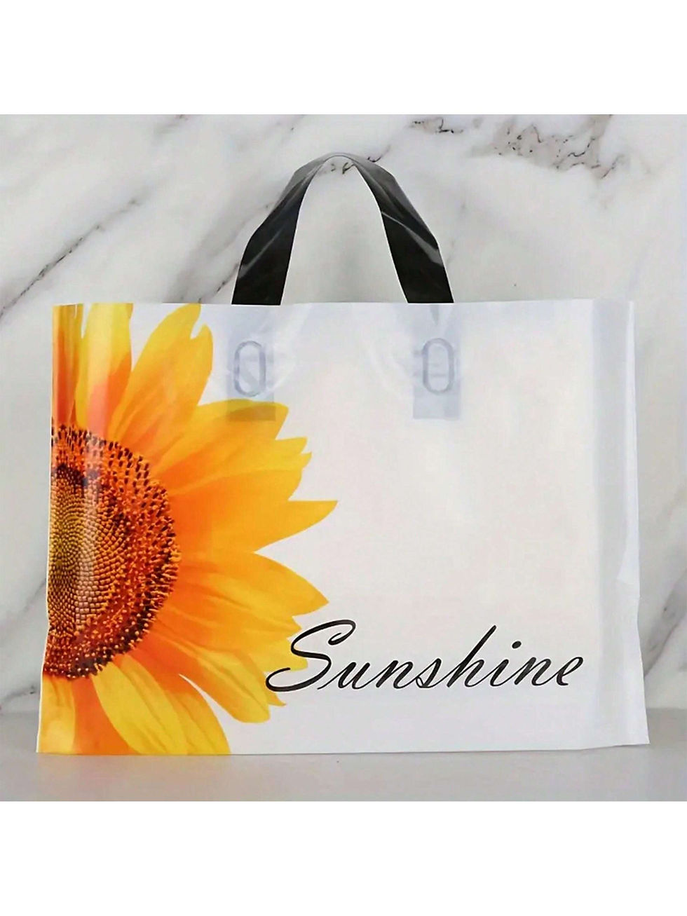 Miniatura: 50 piezas de bolsas de regalo con estampado de girasol vibrante 