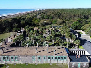 Why is there a Castle on the beach at Huntington Beach State Park?
