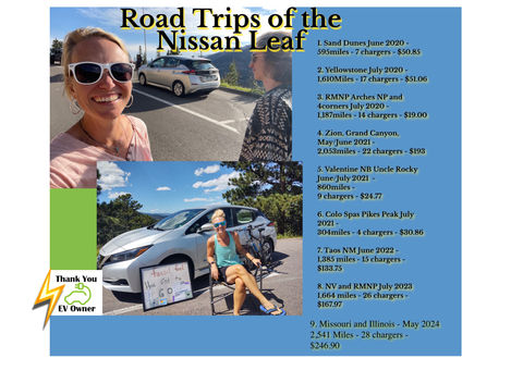 road trips, ev, electric car, ipassgas, nissan leaf,