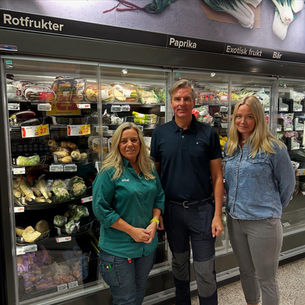 Morgonrusning, skiftgång och stark gemenskap - Coop Gällivare Luleåvägen