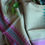 Thumbnail: Beige Vidarbha Tussar saree with sea green and subtle pink border