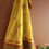 Thumbnail: Handwoven Kutchi shawl in mustard yellow hue