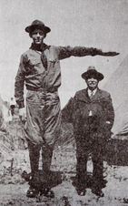 Robert in his Boy Scout uniform with John Grason (1931)