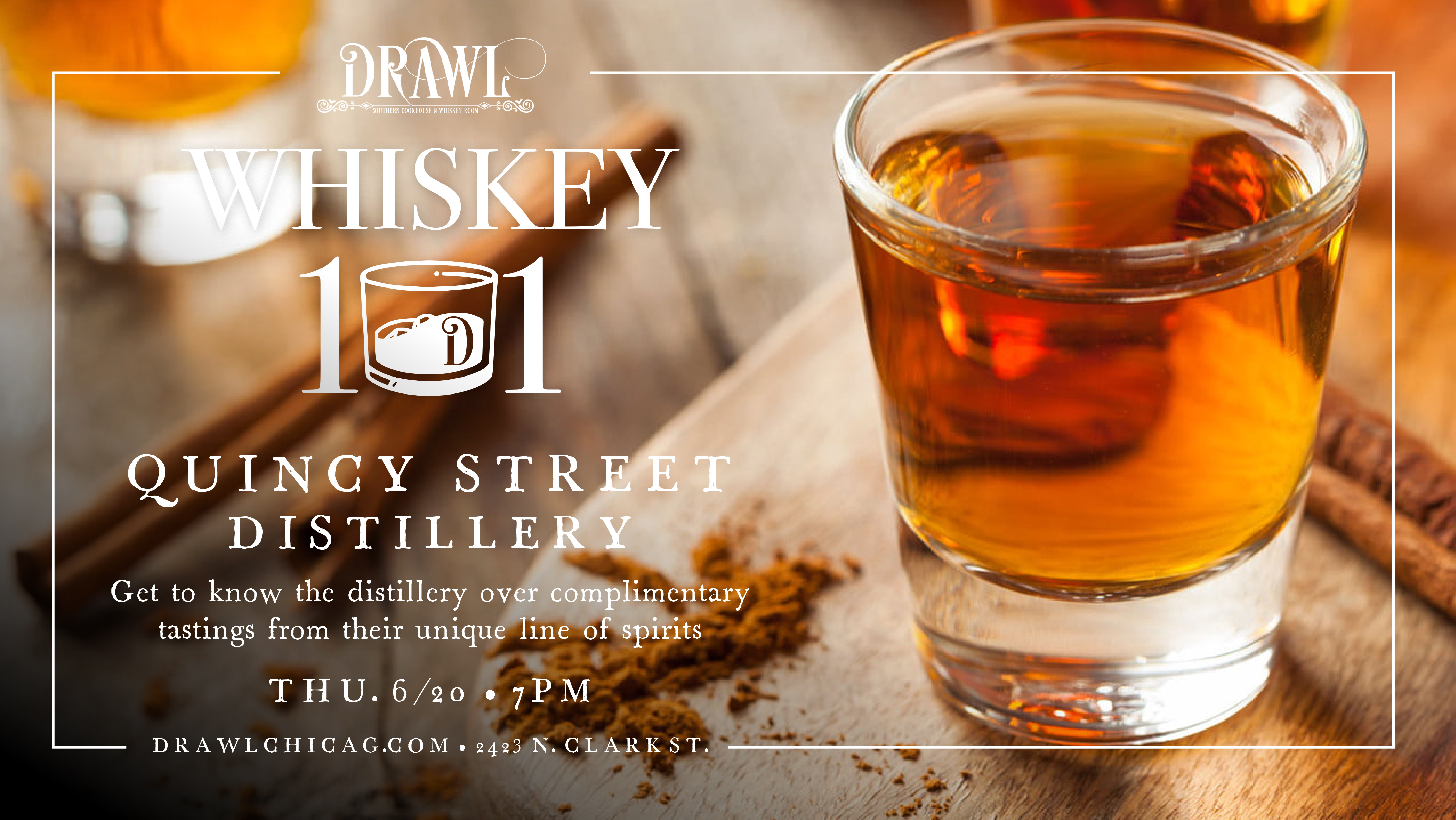 Thursday Whiskey 101 Quincy Street Distillery