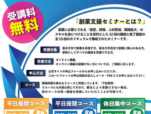 【スクール】喜多方創業支援セミナー~受講生募集~