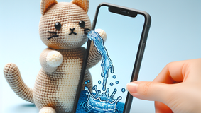 悲しさ2倍！スマホは汗や涙でも水没します。