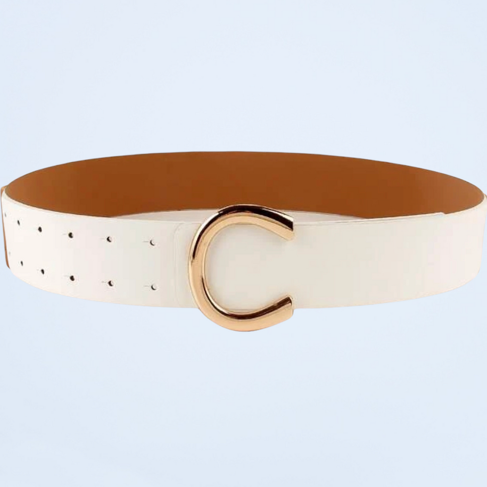 Thumbnail: Capital C Leather Belt