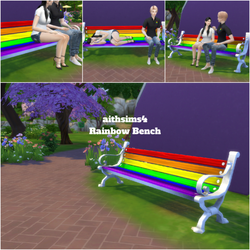 Rainbow Bench