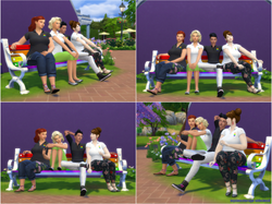 Bench pose pack 4