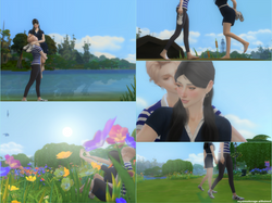 walk dating pose