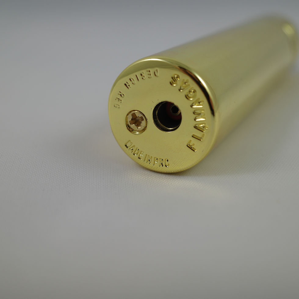 Thumbnail: Gold Metal Clipper Lighter with box - Matte or Shiny