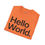 Thumbnail: Hello World – Multilingual Greeting Tee (Unisex)